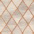 9' x 12' Diamond Patterned Beige and Orange Rectangular Area Throw Rug - IMAGE 5