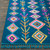 9'3" x 12'1" Blue and Pink Bohemian Diamond Patterned Rectangular Machine Woven Area Rug - IMAGE 4