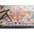 2.5' x 7.25' Traditional Style Tiger Orange and Ivory Rectangular Area Throw Rug Runner - IMAGE 3