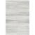 5'3" x 7'3" Ethnic Design Ivory and Gray Rectangular Machine Woven Area Rug - IMAGE 1