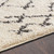 5.25' x 7.25' Moroccan Beige and Cedar Brown Rectangular Area Throw Rug with Tassels