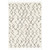 5.25' x 7.25' Moroccan Beige and Cedar Brown Rectangular Area Throw Rug with Tassels - IMAGE 1