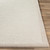 2.5' x 8' Bone White and Beige Solid Patterned Rectangular Area Throw Rug Runner - IMAGE 4
