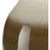 22.75" Chocolate Brown and White Glossy Finish Bamboo Vase - IMAGE 4