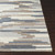 2' x 3' Textured Denim Blue and Taupe Brown Rectangular Area Throw Rug - IMAGE 6