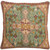 20" Beige and Teal Green Oriental Medallion Pattern Square Throw Pillow Cover with Knife Edge - IMAGE 1