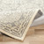 2’ x 3' Geometric Beige and Gray Wool Area Rug - IMAGE 3