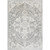5'3" x 7'3" Oriental Gray and Beige Polypropylene Area Throw Rug - IMAGE 1