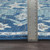 5'3" x 7'3" Oriental Navy Blue and Beige Polypropylene Area Throw Rug - IMAGE 5