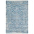 2' x 3' Evoke Design Blue and Gray Machine Woven Area Rug - IMAGE 1