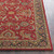 6' x 9' Floral Design Red and Gray Rectangular Area Rug - IMAGE 5