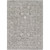 5'3” x 7'3” Vintage Gray and Beige Synthetic Rectangular Area Throw Rug - IMAGE 1