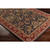 9' x 13' Floral Red and Brown Rectangular Area Throw Rug