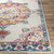 6'7" x 9' Orange and Brown Mandala Design Rectangular Machine Woven Area Rug - IMAGE 5