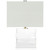 23.5" Contemporary Style Crystal Body Table Lamp with White Drum Shade - IMAGE 1