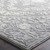 7’10” Distressed Floral Medallion Gray and Cream Round Area Throw Rug - IMAGE 6
