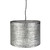 16.5" Silver Cylindrical Antiqued Metal Ceiling Lighting - IMAGE 1