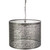 16.5" Silver Cylindrical Antiqued Metal Ceiling Lighting - IMAGE 2