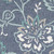 2.3' x 7.9' Alfresco Blue and Green Floral Synthetic Area Rug - IMAGE 3