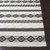 6' x 9' Moroccan Style Charcoal Gray and White Rectangular Hand Woven Area Throw Rug - IMAGE 5