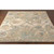 5' x 7'6" Oriental Floral Design Beige and Gray Hand Tufted Wool Area Throw Rug - IMAGE 3