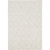 5' x 7'6" Scandinavian Diamond Design White Rectangular Hand Woven Area Rug - IMAGE 1