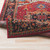 9'3" x 12'6" Persian Patterned Red and Black Rectangular Area Rug - IMAGE 4