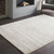 2.5' x 7.5' Taupe Brown and Ivory Distressed Rectangular Area Throw Rug Runner - IMAGE 2