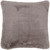 20" Gray Solid Square Throw Pillow - Down Filler - IMAGE 1