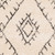 7.8' Geometric Patterned Black and Beige Square Area Throw Rug - IMAGE 4