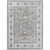 5’3” x 7’3” Seamless Pattern Taupe and Brown Rectangular Area Rug - IMAGE 1