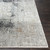 5' x 7.5' Distressed White and Gray Rectangular Area Throw Rug - IMAGE 5