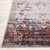 6.5' x 9.5' Distressed Finish Gray and Red Rectangular Area Throw Rug - IMAGE 6