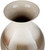16.5" Brown and White Glossy Finish Bamboo Vase - IMAGE 2