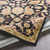 8' Floral Patterned Black and Beige Hand Tufted Round Area Throw Rug - IMAGE 3