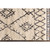 6.5' x 9' Diamond Patterned Beige and Charcoal Black Rectangular Area Throw Rug