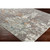 3’3” x 10' Distressed Finish Gray and Orange Area Throw Rug Runner - IMAGE 5