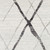 2.5' x 7.5' Geometric Beige and Black Rectangular Area Throw Rug Runner