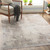 3' x 9.8' Distressed Finish Taupe and Gray Rectangular Area Throw Rug Runner - IMAGE 2