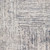 5'3" x 7'3" Distressed Finish Charcoal Black and Ivory Rectangular Area Rug