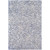 2' x 3' Navy Blue and Ivory Classic Style Rectangular Area Throw Rug - IMAGE 1