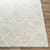6' x 9' Ivory and Blue Diamond Patterned Rectangular Hand Tufted Area Rug - IMAGE 5