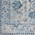 5’3” x 7’3” Traditional Blue and Beige Rectangular Area Rug - IMAGE 4