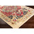 2' x 3' Oriental Patterned Red and Beige Rectangular Area Throw Rug - IMAGE 2