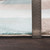 2.5' x 7.5' Geometric Patterned Aqua Green and Brown Rectangular Area Throw Rug Runner - IMAGE 4