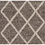 2' x 3' Braided Textured Coffee Brown and Beige Hand Woven Rectangular Wool Area Throw Rug - IMAGE 2