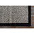 8' x 10' Solid Gray and Black Rectangular Area Rug