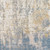 5.25' x 7.25' Sky Blue and Mustard Yellow Distressed Rectangular Area Throw Rug - IMAGE 2