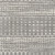 9'3" x 12'6" Distressed Finish Ethnic Design Gray and White Rectangular Area Rug