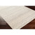 5.25' x 7.25' Beige and Gray Striped Rectangular Area Throw Rug - IMAGE 3